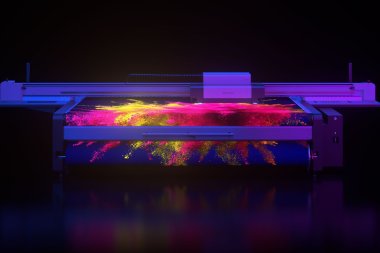 Широкоформатные УФ-инновации swissQprint: двусторонняя рулонная печать, повышение производительности и неоновые чернила