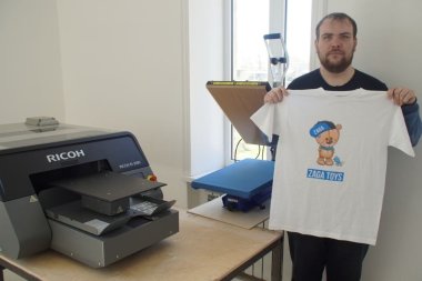 Первый в России и странах СНГ текстильный принтер Ricoh Ri 2000 установлен в Aveasa (Хасавюрт)