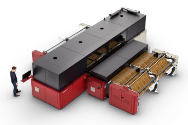 Первый в России промышленный широкоформатный принтер Agfa InterioJet установлен в «Слотекс» (Санкт-Петербург)