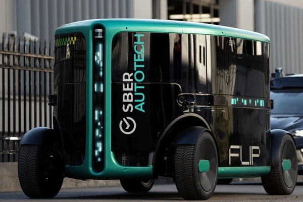 «Сбер» представил собственный прототип беспилотного электромобиля