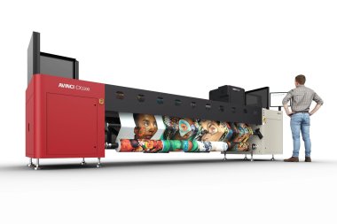 Agfa Avinci CX3200 для промышленной печати вывесок на тканях