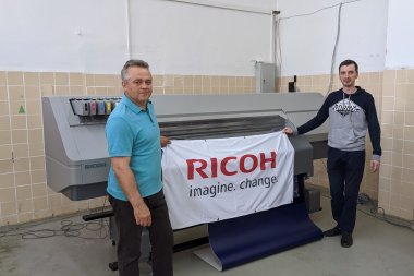 Латексный принтер Ricoh Pro L5160e установлен в ИД «Липецкая газета» (Липецк) 