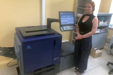ЦПМ Konica Minolta AccurioPrint C3070L установлена в Центре полиграфии «Печатница» (Тверь)