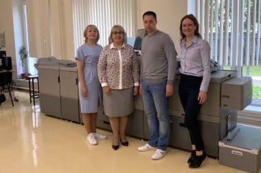 Пятикрасочная ЦПМ Ricoh Pro C7200Х установлена в Издательско-полиграфическом колледже им. Ивана Фёдорова (Москва) 