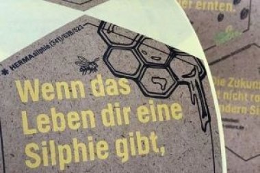 Herma выпустила этикеточный материал с волокнами сильфии