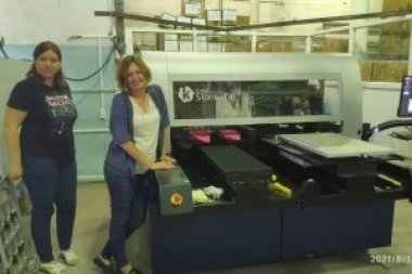 Струйный принтер Kornit Storm HD6 для печати по готовым изделиям установлен в компании «Чудо-кроха» (Бердск)