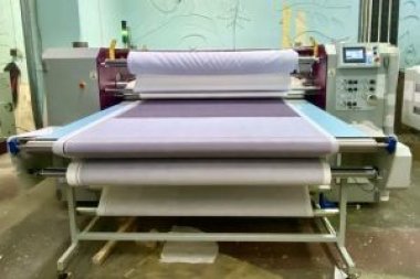 Промышленный каландровый термопресс Monti Antonio mod. 859 установлен в компании «Игрушки» (Ивановская обл.)