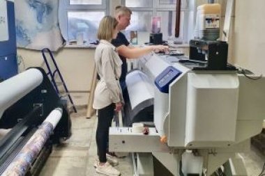 Широкоформатный сублимационный принтер MS JP2 установлен в «Принт Пик» (Москва) 