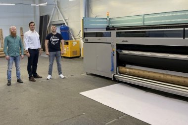 Пятиметровый принтер Fujifilm Acuity Ultra 5006 установлен в «Артпринт» (Москва) 