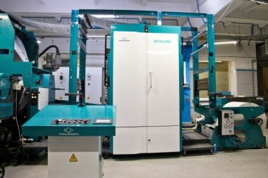 Рулонная офсетная машина Manugraph Ecoline для книжной печати установлена в типографии «Красная Звезда» (Москва)