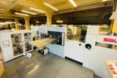 Пресс для тиснения SBL 1050EF установлен в «Московском Комбинате Игрушек»