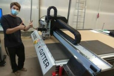 Промышленный режущий плоттер Bigzee Cutter 1620HS установлен в «Норд-Пак» (Пенза)
