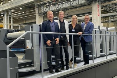 Тысячная печатная секция офсетной машины Heidelberg Speedmaster CX 104 продана шведской упаковочной типографии