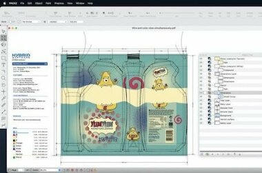 Hybrid Software выпустила версию 7.5 PDF-редактора PACKZ для печати этикетки и упаковки