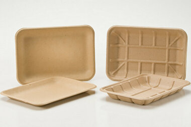 Первое в мире производство пищевой формованной упаковки из бананового волокна