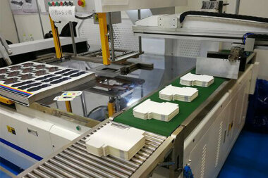 Машина для разделения заготовок YOCO SM1080TR инсталлирована в типографии «Борус» (г. Тула)