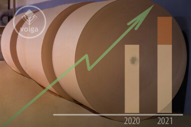 В 2021 г. ЦБК «Волга» увеличил продажи бумаги на российском рынке на 40%