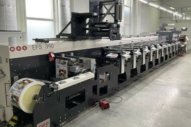 10-красочная узкорулонная флексомашина MPS EFS 340 запущена в типографии «Квант» (Краснодар)