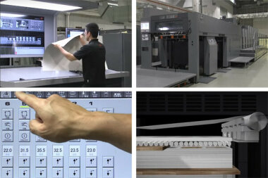 RYOBI MHI Graphic Technology представила листовую офсетную печатную машину RMGT 1060 серии LX