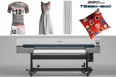 Mimaki представляет широкоформатный струйный принтер TS330-1600 для печати сублимационными чернилами