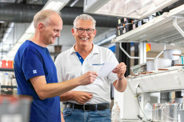 Добавка hubergroup Perfect-Dry-Fix для качественной печати на высоких скоростях