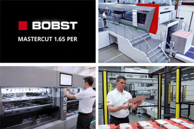 BOBST Mastercut 1.65 – первая в мире машина «три в одном» – поступила в продажу