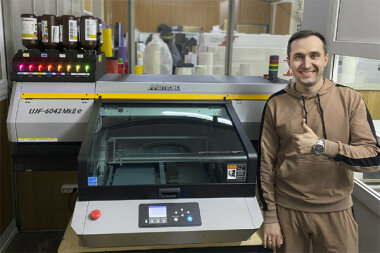 Первая инсталляция в России УФ-принтера Mimaki UJF-6042MkII e