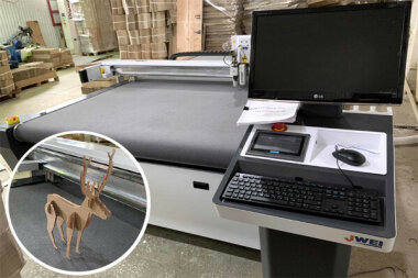 Режущий плоттер JWEI CB03II-2516RM установлен на пензенском предприятии «Круг-21»