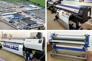 Сразу тремя единицами техники для широкоформатной печати пополнился парк печатного оборудования завода «Центртранстехмаш» (г. Рязань)