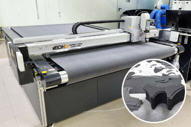 Раскройный комплекс  iECHO TK4S-2516 запущен в «Центре спортивных технологий»  (г. Балабаново)
