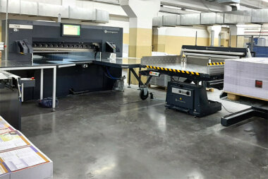 Комплекс бумагорезального оборудования baumannperfecta 168 установлен в типографии «Чеховский Печатный Двор»