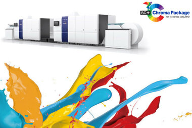 Screen выпустила чернила SC+ и ПО Chroma Package для струйных цветных ЦПМ серии Truepress Jet520HD