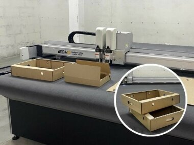 В «Универсальных технологиях упаковки» установлен раскройный комплекс iECHO TK4S-2532