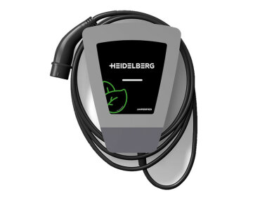 Heidelberg представляет новое поколение настенных зарядок для электрических автомобилей