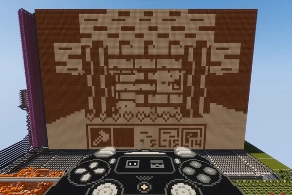 Виртуальный компьютер Minecraft обладает достаточной мощностью, чтобы… играть в Minecraft