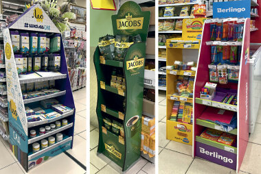 Препаки и рекламные стойки из картона как продукт полиграфического бизнеса