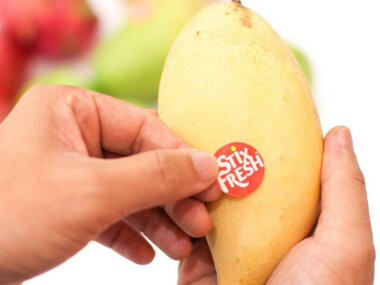 Стикеры Stixfresh готовы бороться с глобальной проблемой пищевых отходов