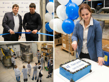 Открылась новая производственная площадка «Танзор» подмосковных Химках