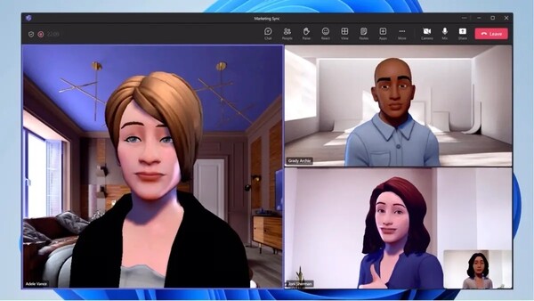 Новые функции Microsoft Teams: аватары и взаимодействие в виртуальной реальности Mesh