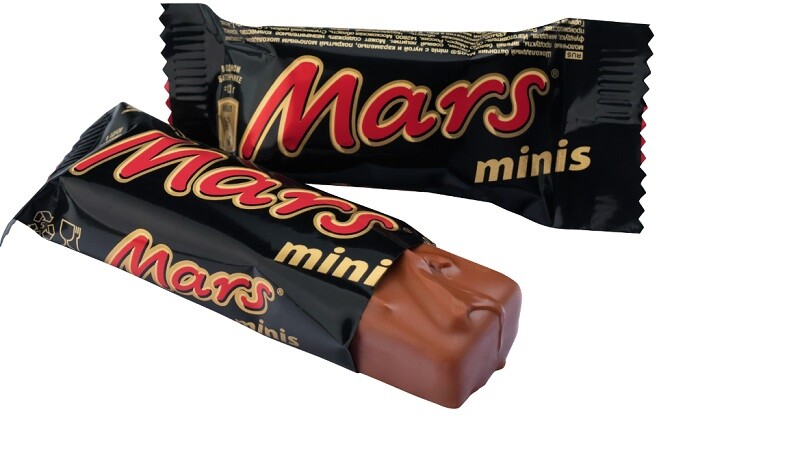 Батончики Mars обновляют свою упаковку