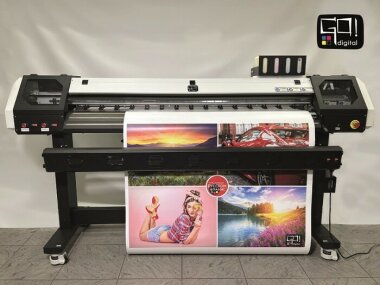 Новый экосольвентный принтер G!Digital установлен в демозале ГК «РУССКОМ»