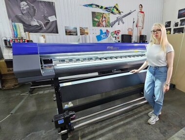 «КОВЧЕГ» запустила принтер ARK-JET SOL 1600 в РПК «БрендПринт»