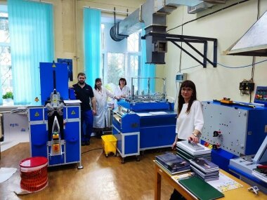 Комплекс оборудования для производства книг в твердом переплете инсталлирован ТЕРРА ПРИНТ в Дубне