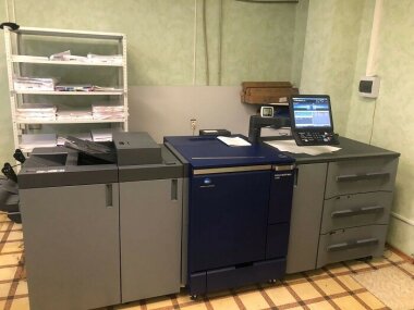 Новая ЦПМ Konica Minolta в «Издательском доме «Череповецъ»