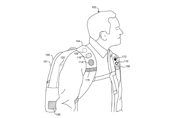 Microsoft запатентовала умный рюкзак