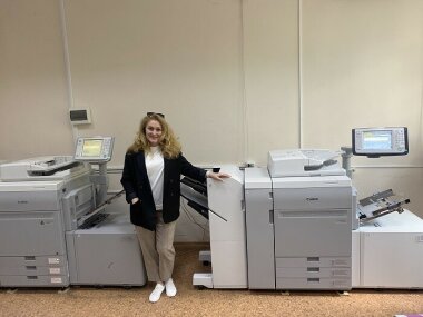 Цветная ЦПМ Canon imagePRESS установлена в Пензе