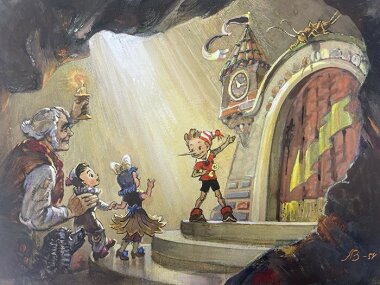 В Москве проходит выставка «В каморке папы Карло»