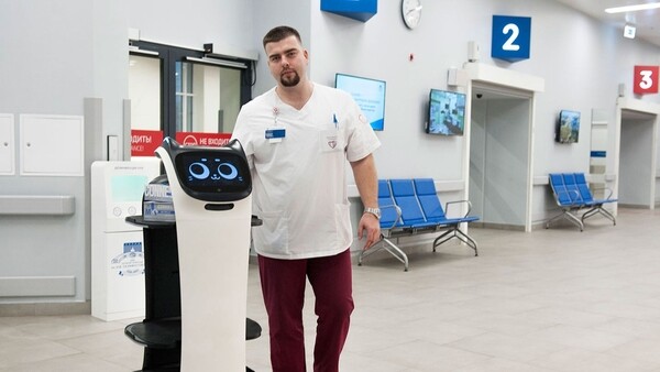 В столичных больницах появились  робокошки