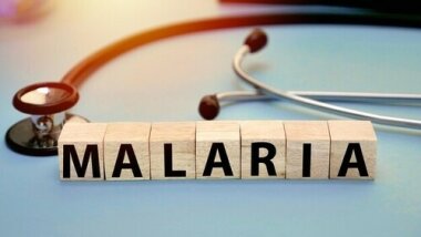 Тропическая малярия с различными исходами заболевания