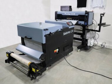 DTF-система на 60 см установлена в демозале ГК «РУССКОМ»